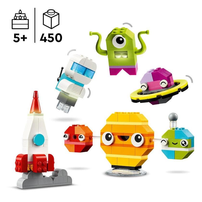 LEGO Classic 11037, Kreative planeter