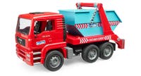 Bruder MAN TGA Skip container lastebil