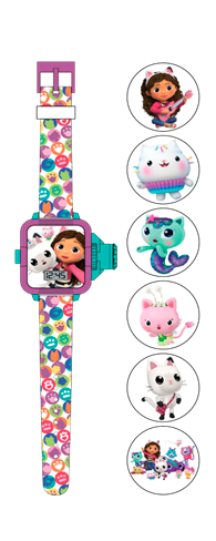 Projektorklokke, Gabbys