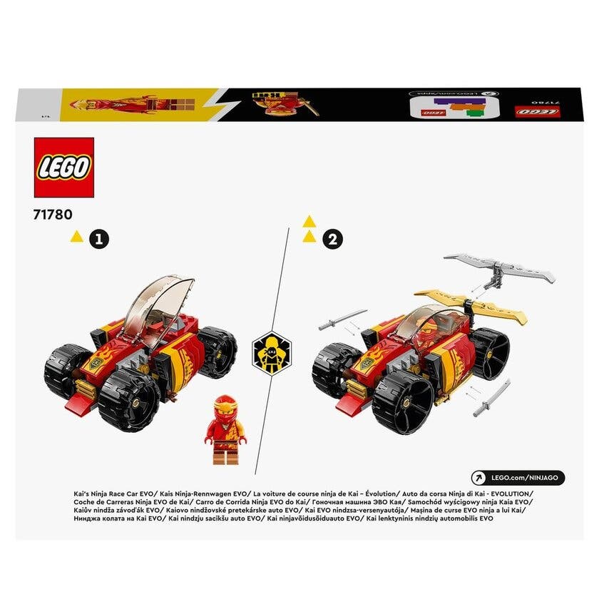 LEGO NINJAGO 71780, Kais ninjaracerbil EVO