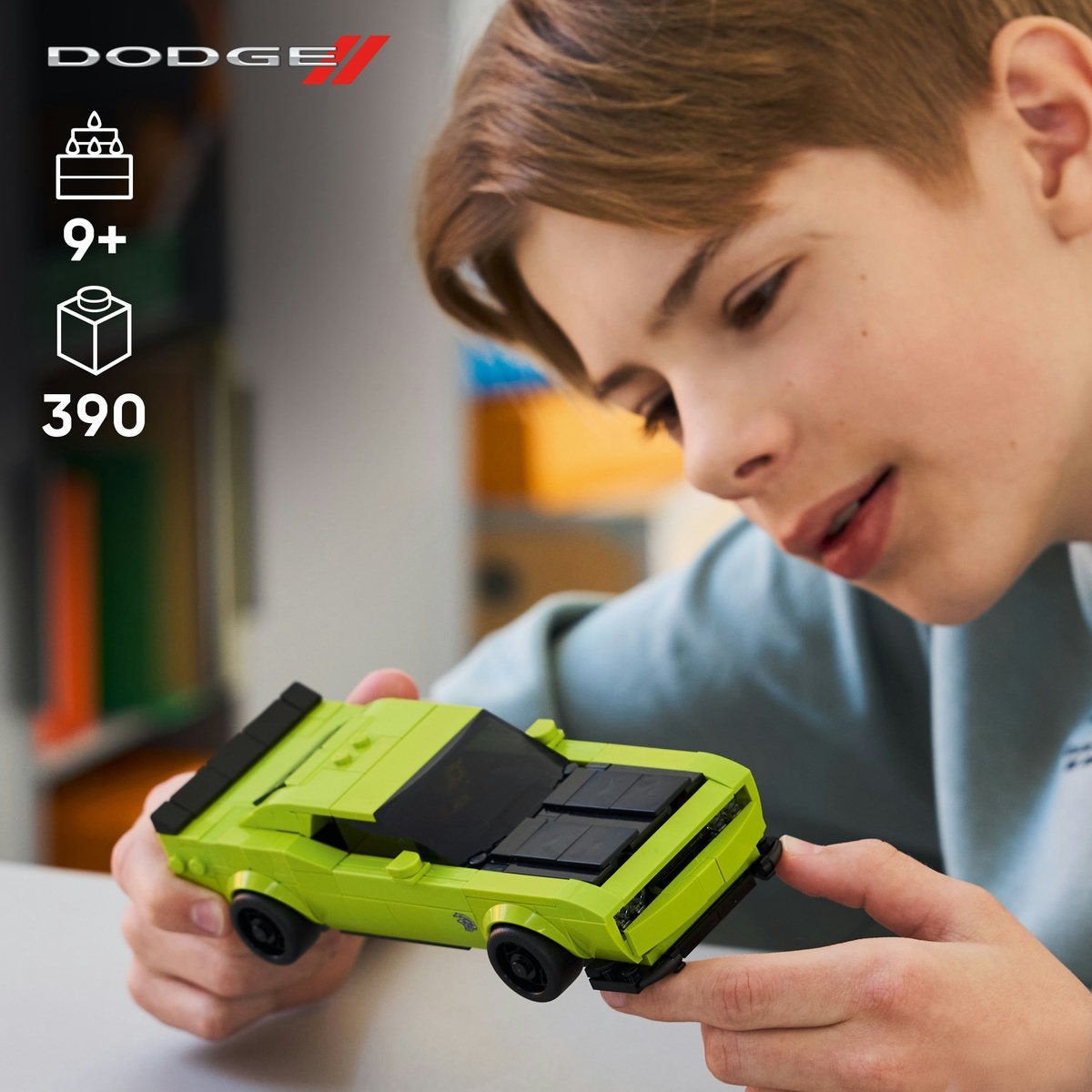 LEGO Speed Champions 77237, Dodge Challenger SRT Hellcat sportsbil