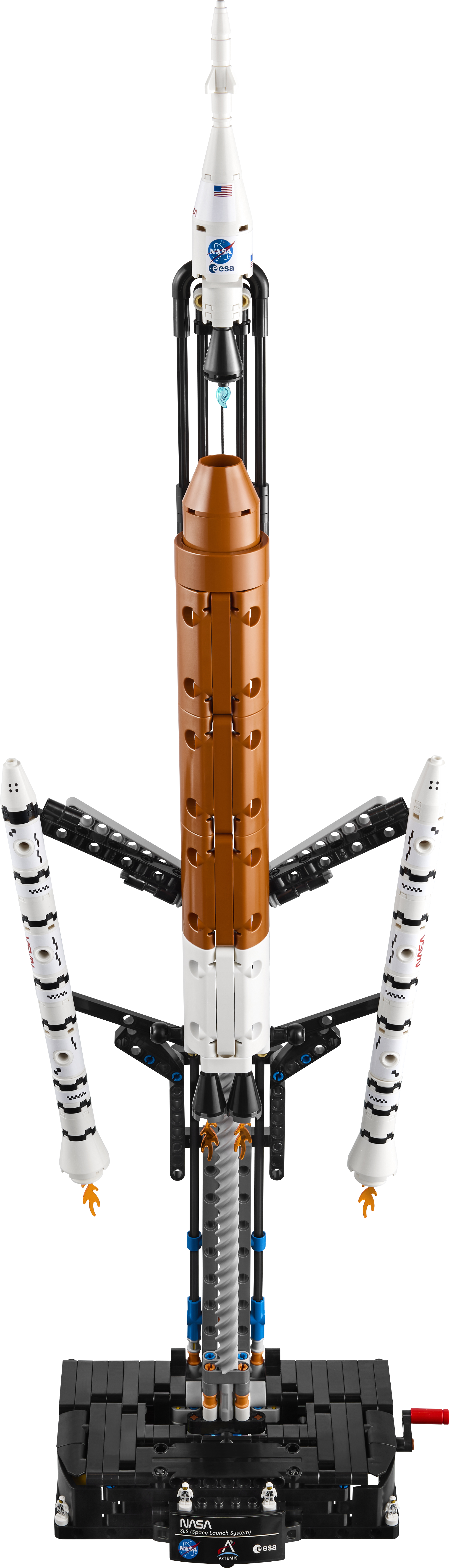  LEGO® Technic NASA Artemis SLS-rakett. Modellsett av rakett med boostere