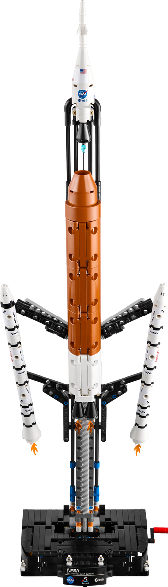 LEGO® Technic NASA Artemis SLS-rakett. Modellsett av rakett med boostere
