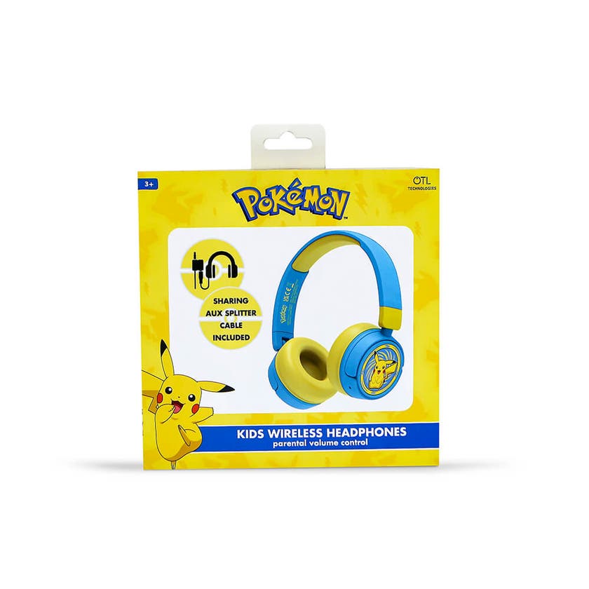 Pokémon trådløse hodetelefoner for barn