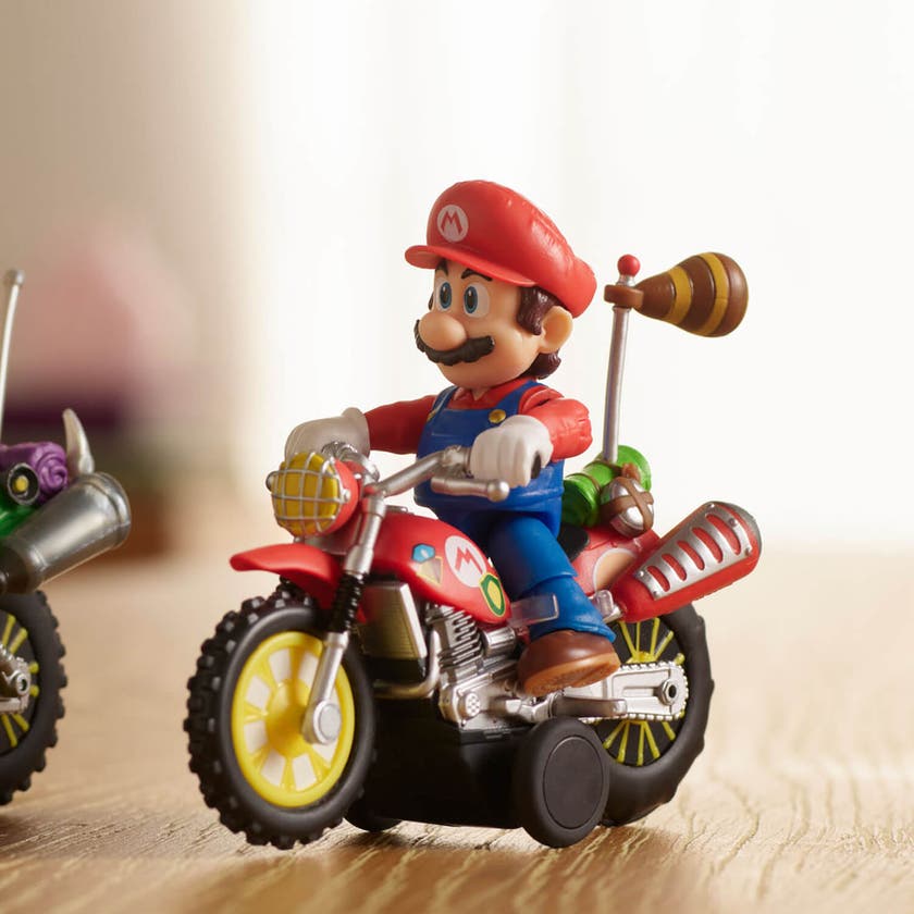 Super Mario motorsykkel med figur