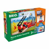BRIO 33976, Redningsaksjon Tunnelfartøysett Smart Tech Lyd