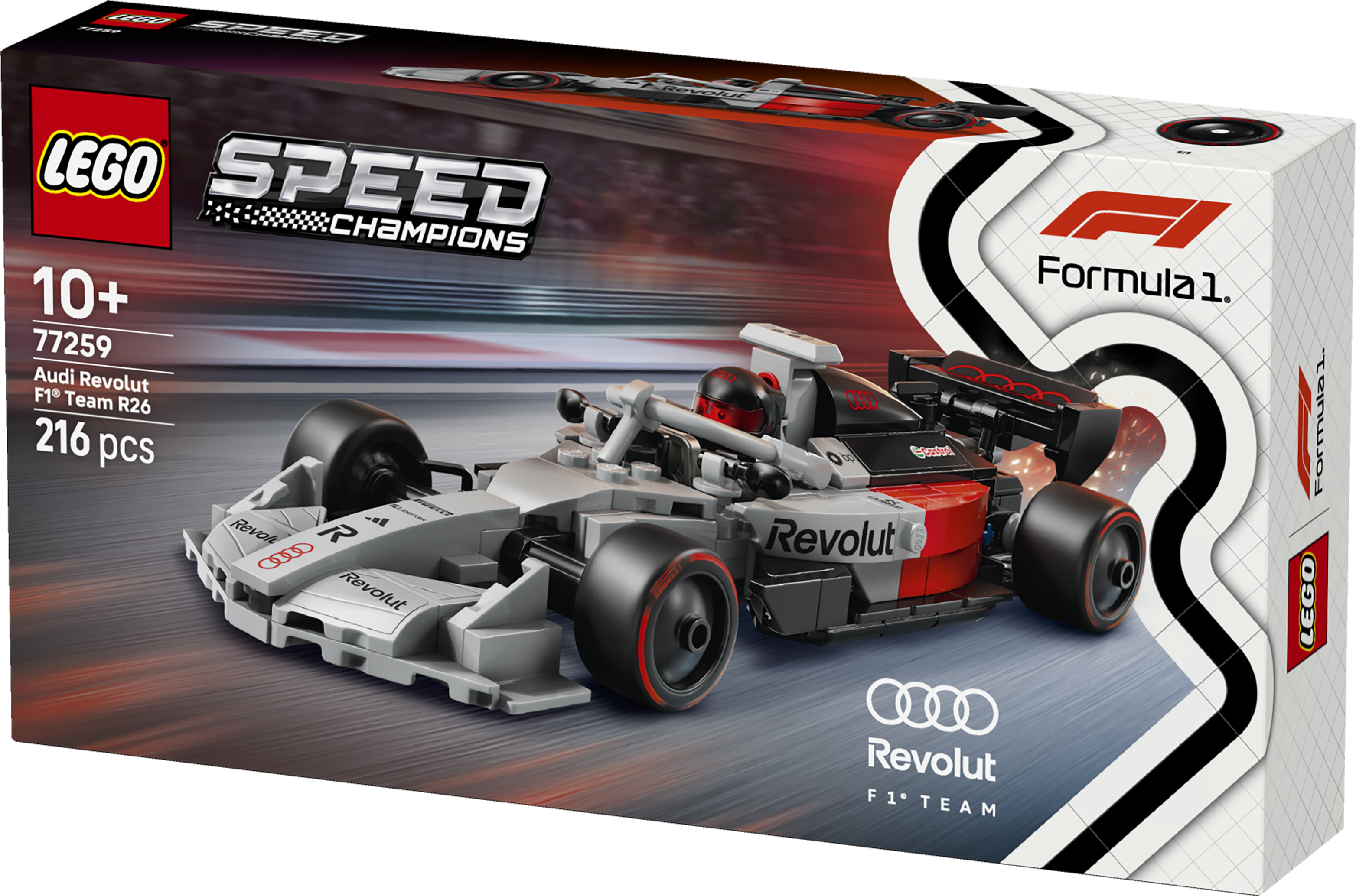 LEGO® Speed Champions Audi Revolut F1® Team R26 racerbil 77259