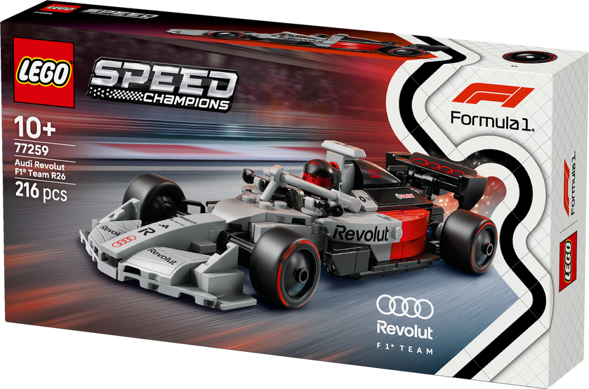 LEGO® Speed Champions Audi Revolut F1® Team R26 racerbil 77259