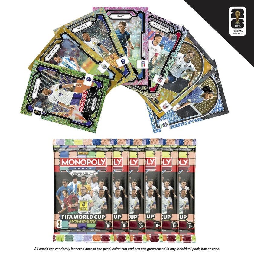 Monopoly FIFA Legends Booster Pack – 24 samlekort