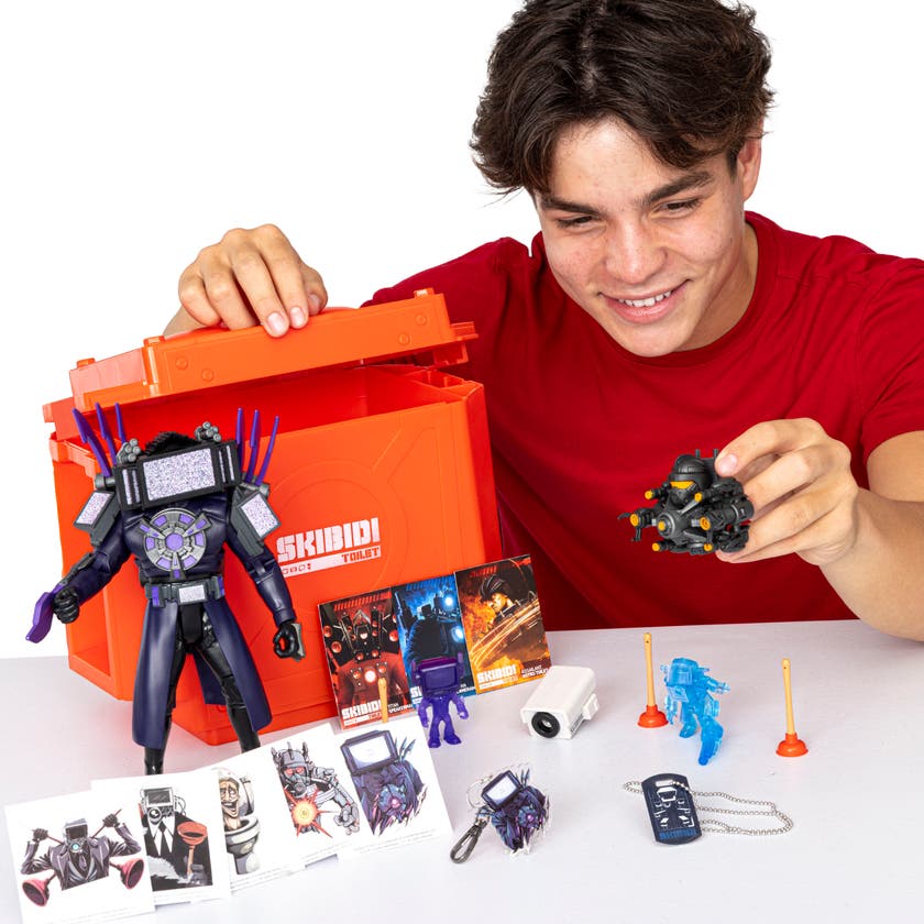 Skibidi Toilet Giant Mystery Surprise Loot Box