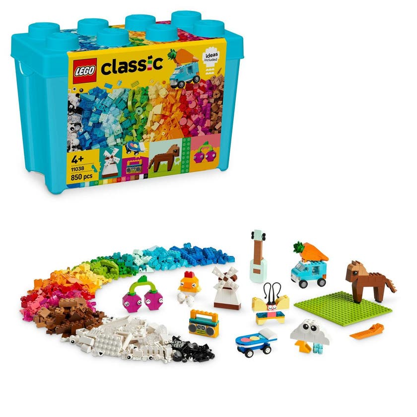 LEGO 11038, Kreativ klosseboks i klare farger