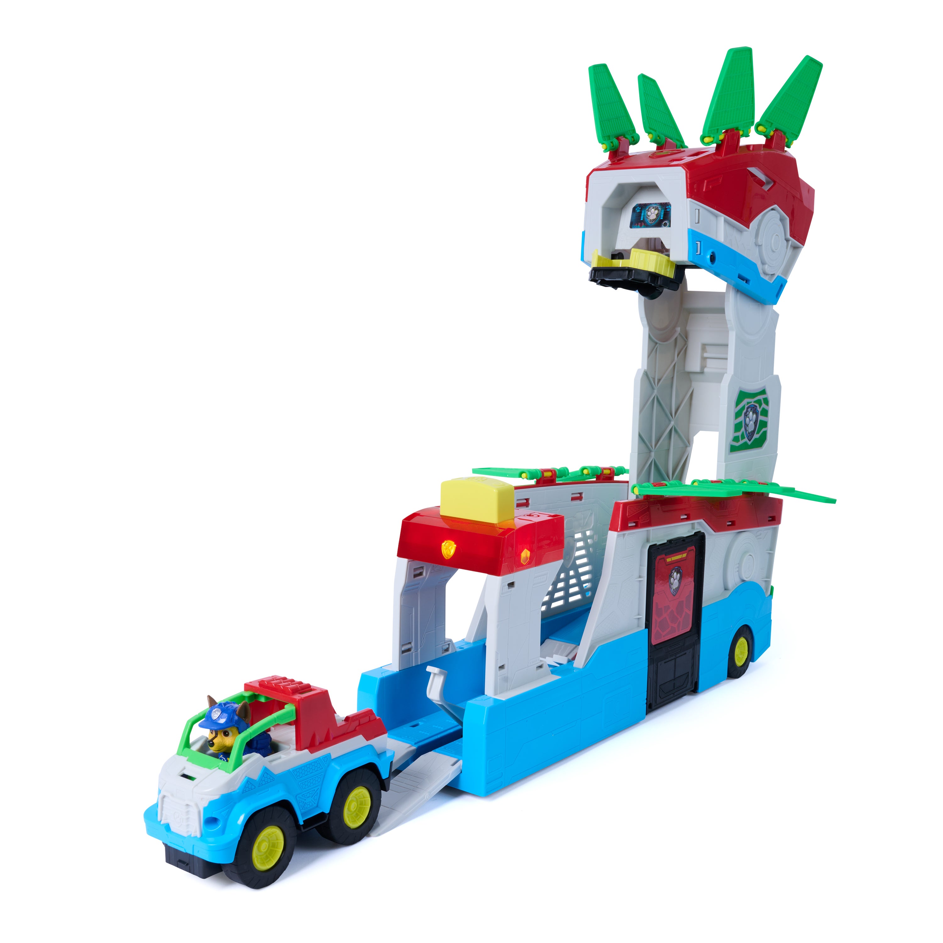 Paw Patrol 2-i-1 Dinosaur Mobil Hovedkvarter