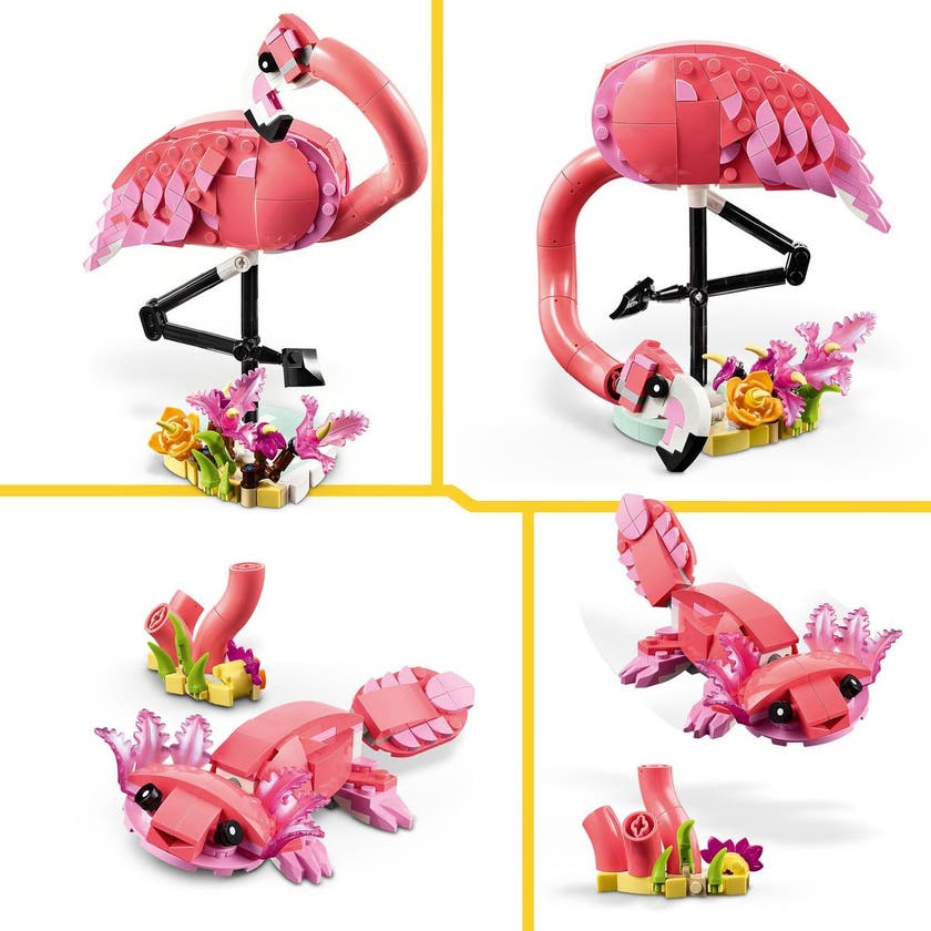 LEGO Creator 31170, Ville dyr: Rosa flamingo