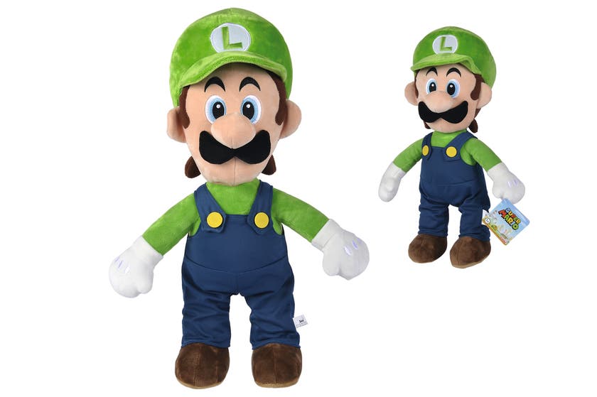 Super Mario Luigi Kosedyr (50 Cm)