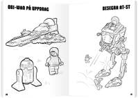 LEGO Star Wars fargebok med 32 sider