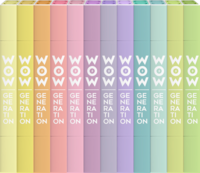 WOW Generation, Firkantede tusjpenn med doble ender