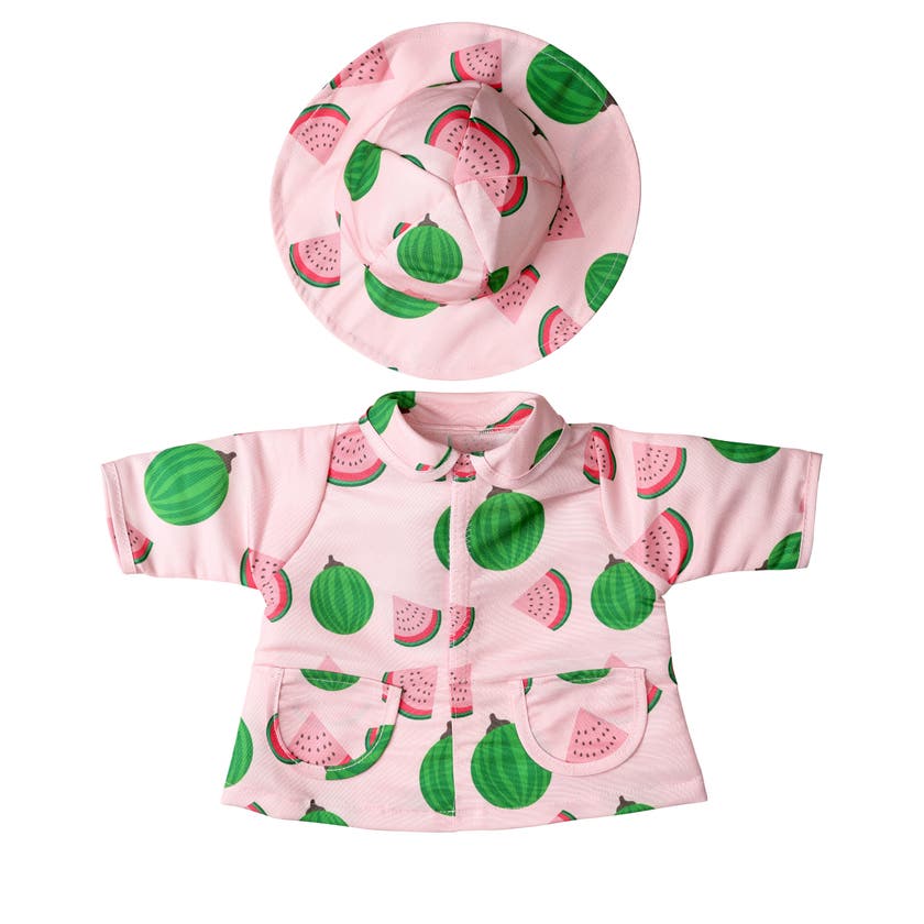 Regnjakke og Hatt 41-46 Cm