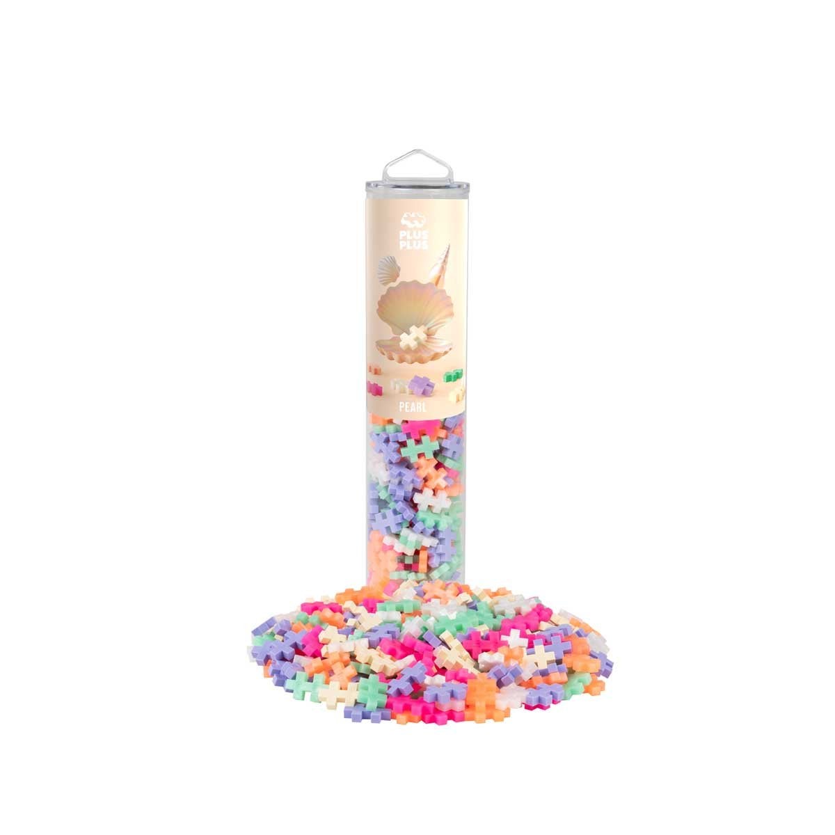 Plus-Plus Pearl mix / 240 stk Tube