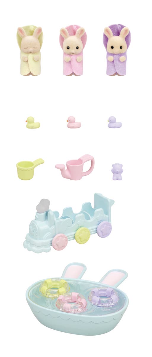 Sylvanian Families - Trillingbabyenes badepakke