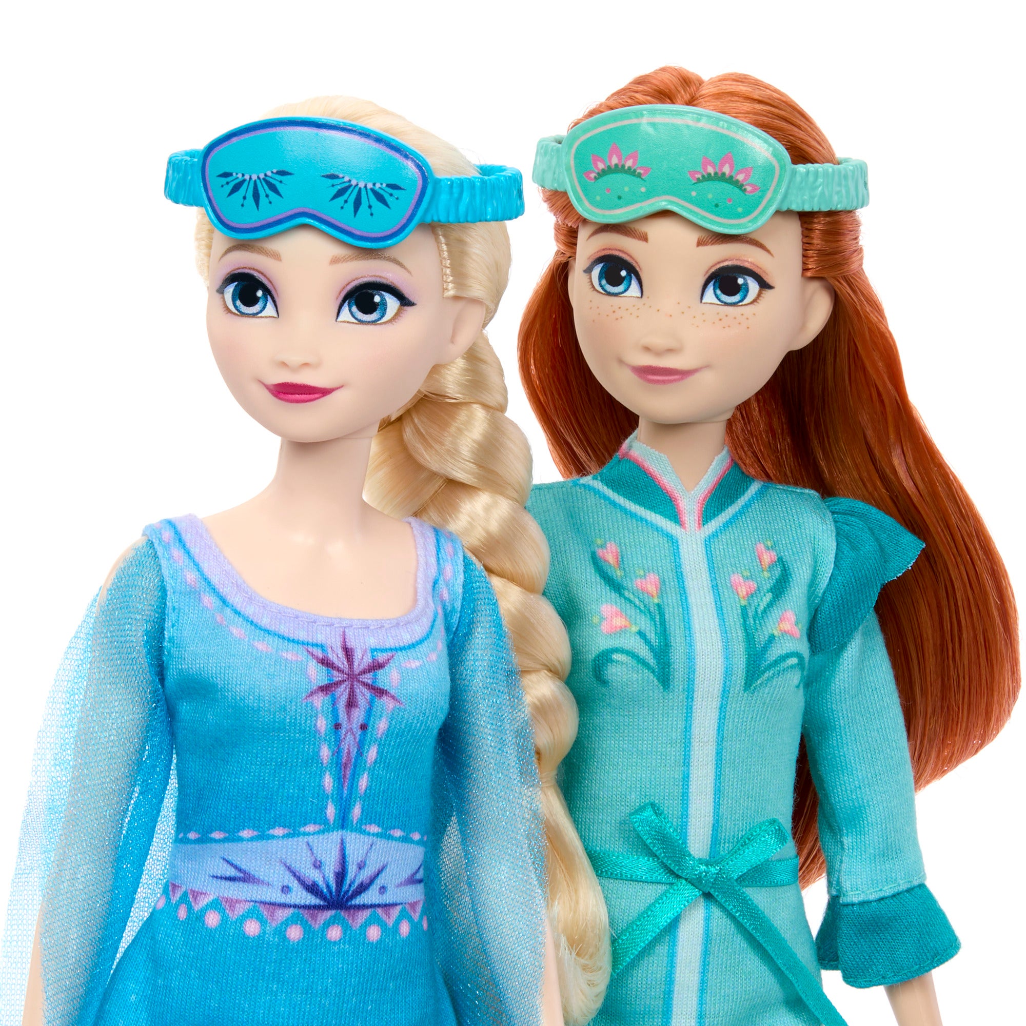 Disney Frozen Sovesett med Anna og Elsa Dukker