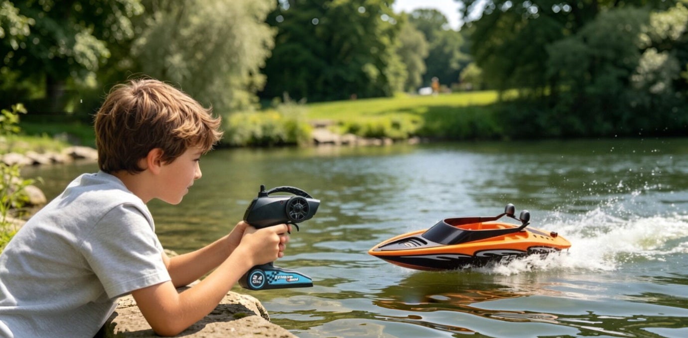 Rapid Speed - RC Racing Boat 2.4G 4 CHANNELS