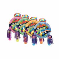 Hoppetau med pomponer