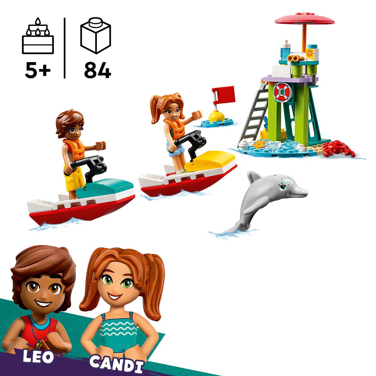 LEGO Friends 42623, Strand – Vannskuter