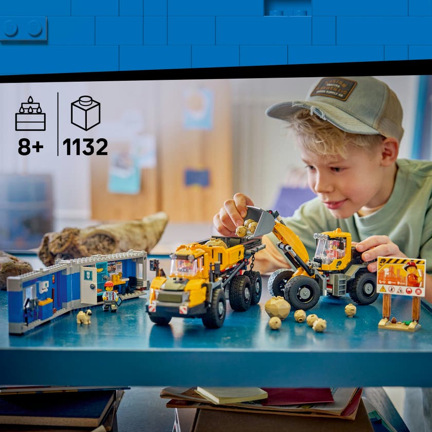 LEGO® City Dumper og frontlaster. Byggeleke 60494