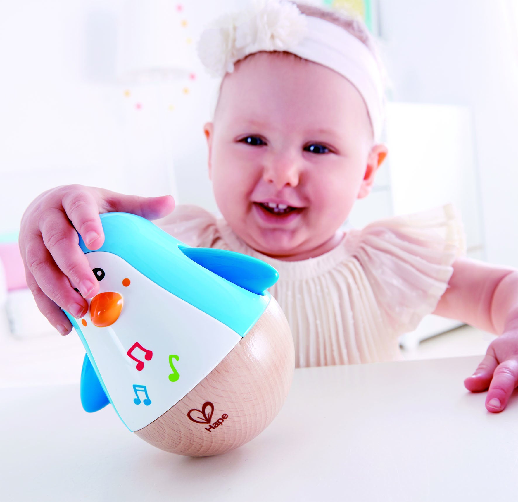 Hape Pingvin Musikalsk Vobbler