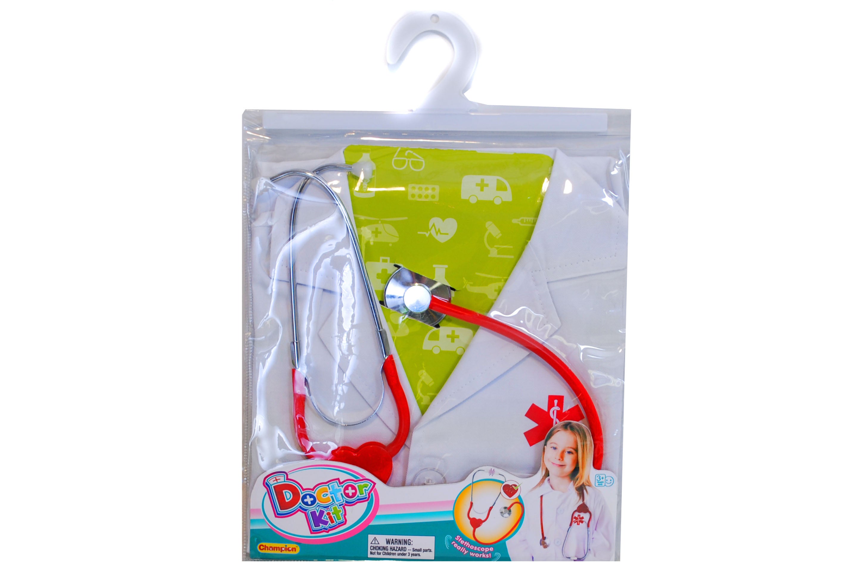 Legelabb 3-6 år M med stetoskop