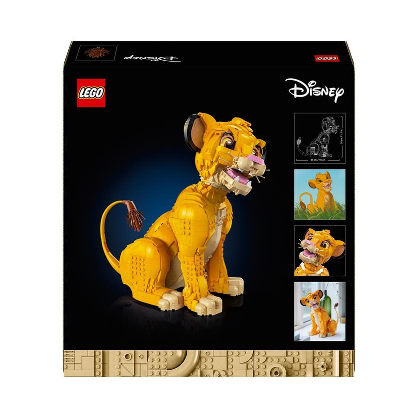LEGO Disney 43247, Unge Løvenes Konge Simba