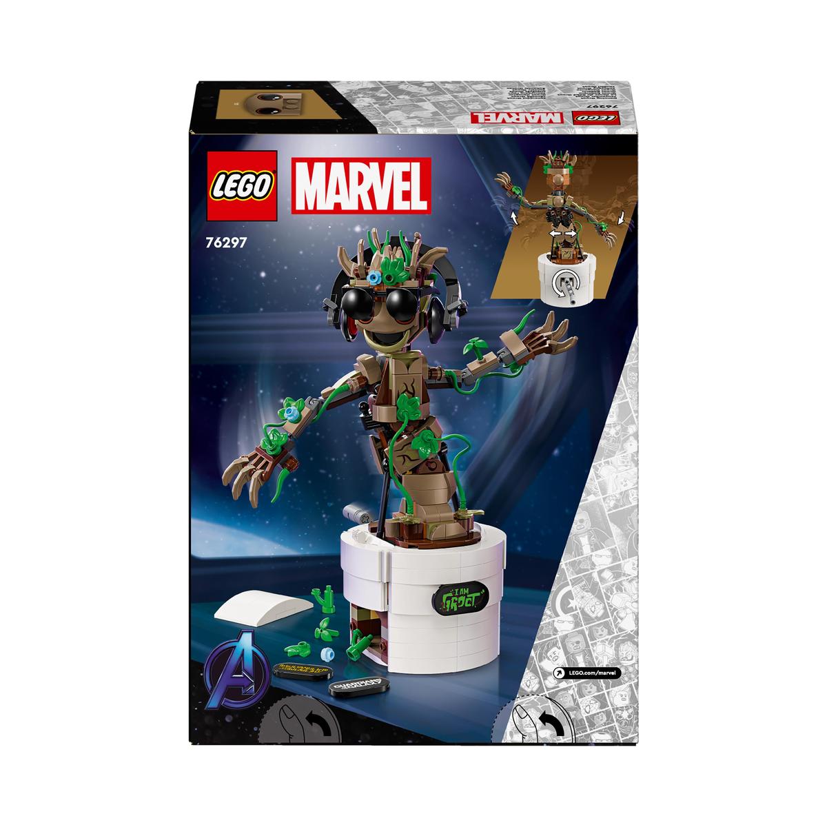 LEGO Marvel 76297, Dansende Groot