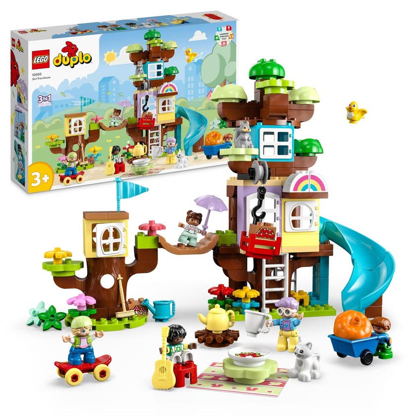 LEGO DUPLO 10993, 3i1 Trehytte