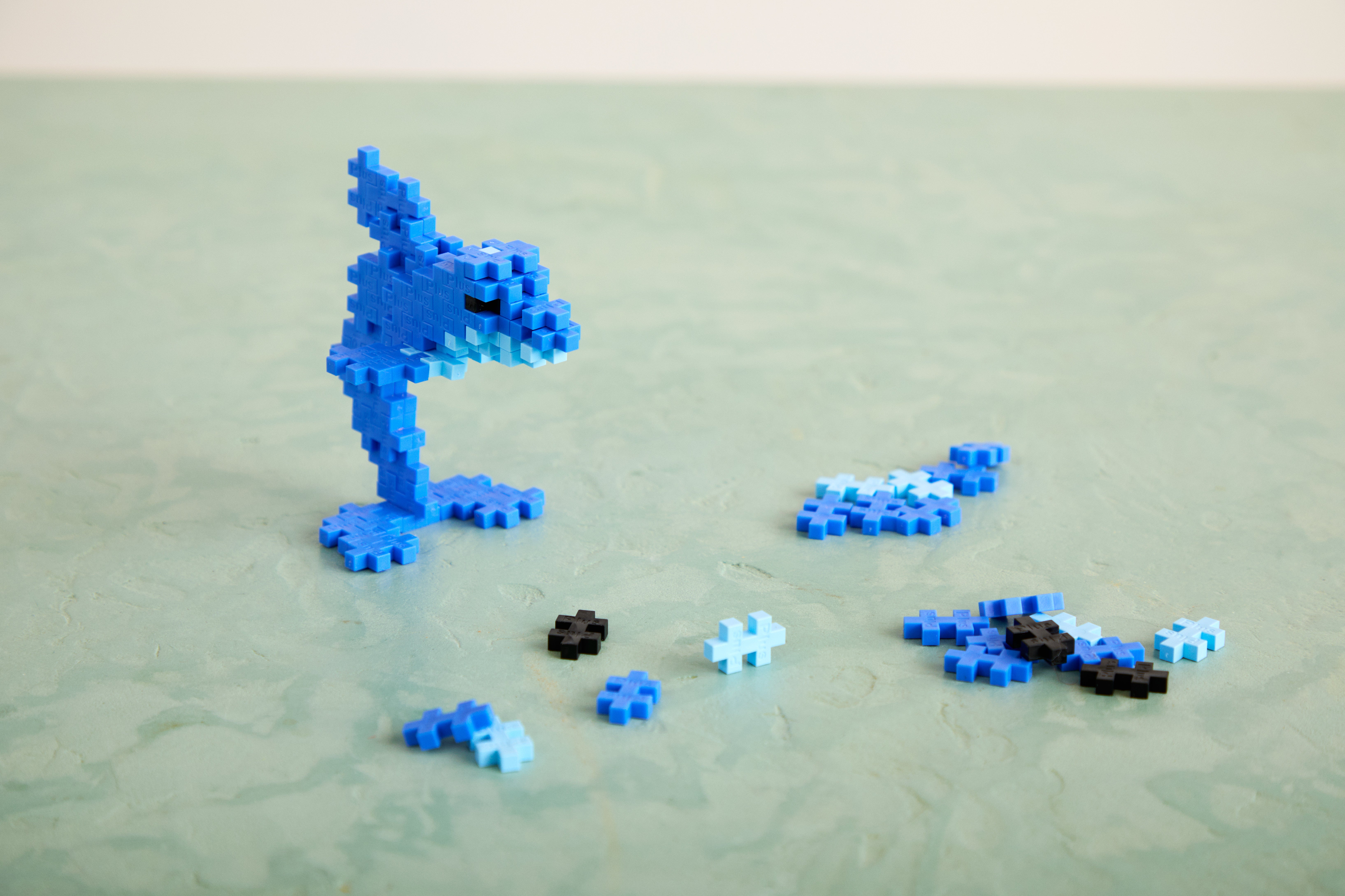 Plus-Plus - Dolphin / 100 pcs Tube