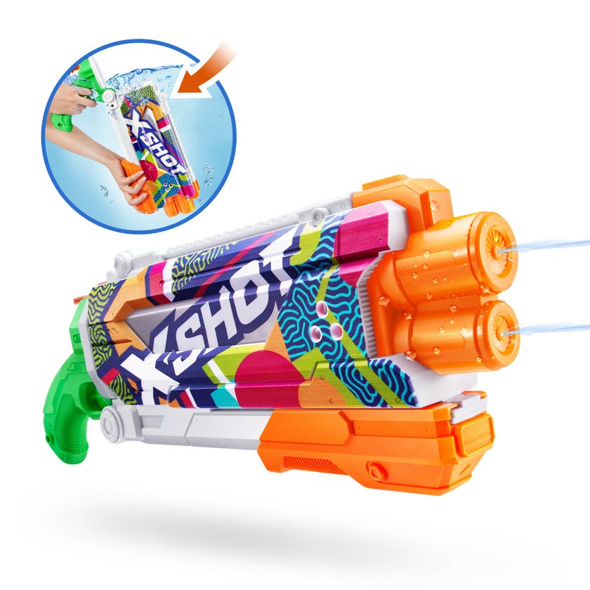 XSHOT Water, Skins Shotgun Fast-fill