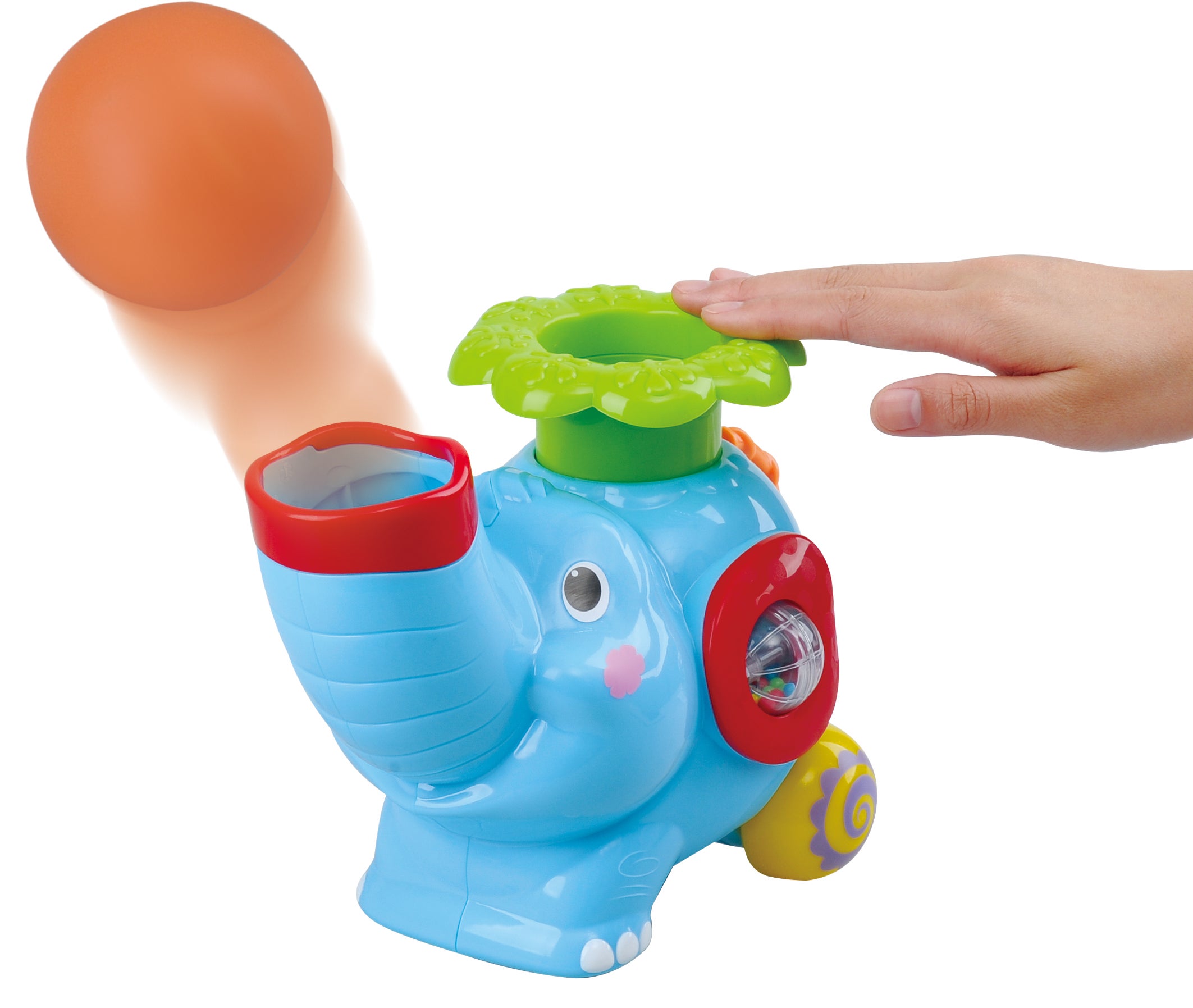 KID, Rullende aktivitetselefant med lydfunksjon