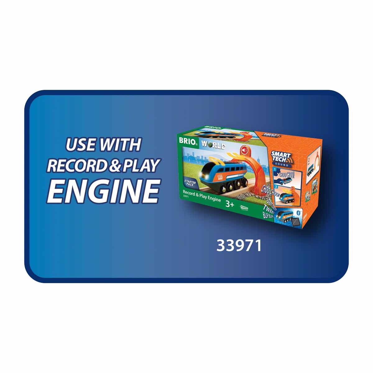 BRIO 33976, Redningsaksjon Tunnelfartøysett Smart Tech Lyd