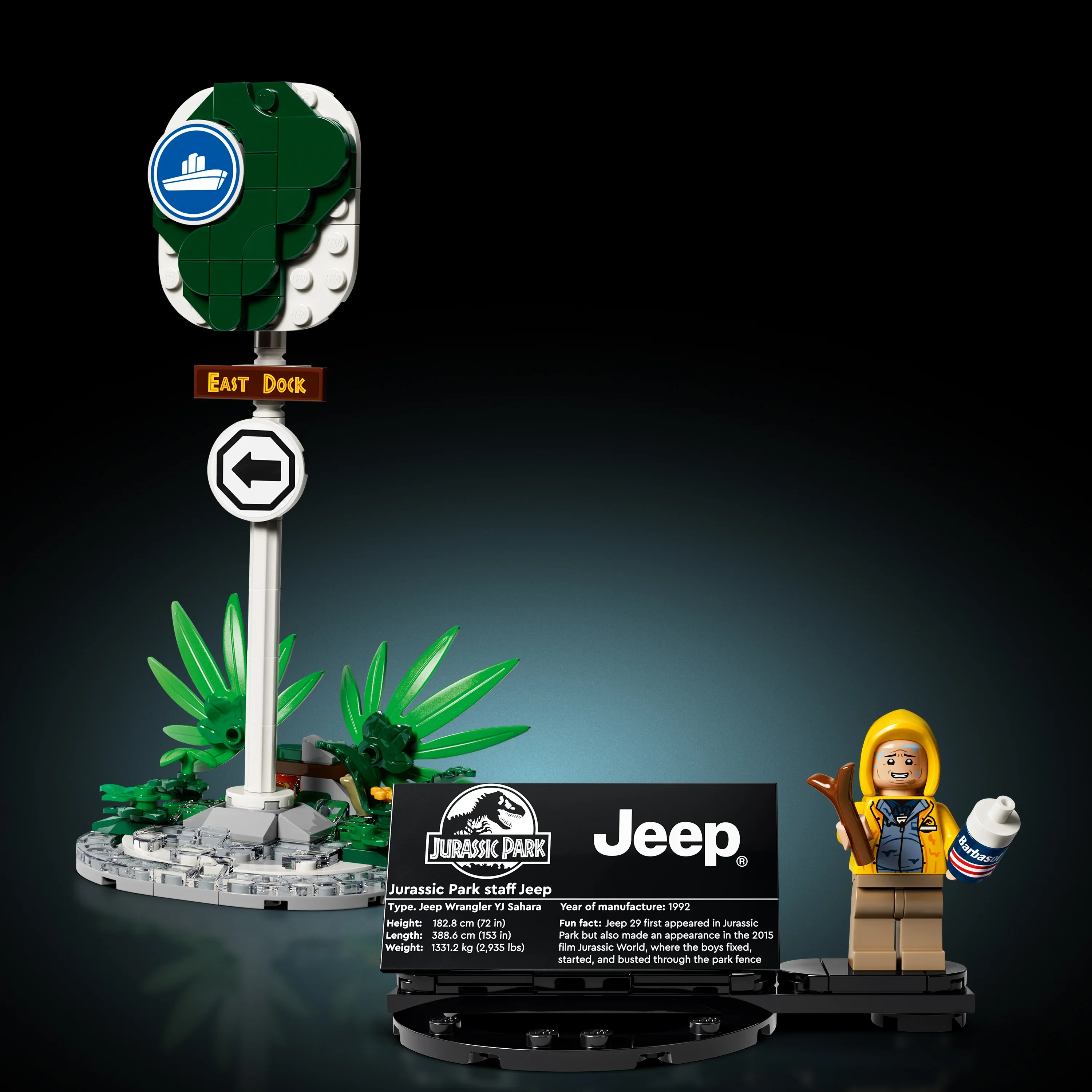 LEGO® Jurassic Park Jeep® Wrangler 77984