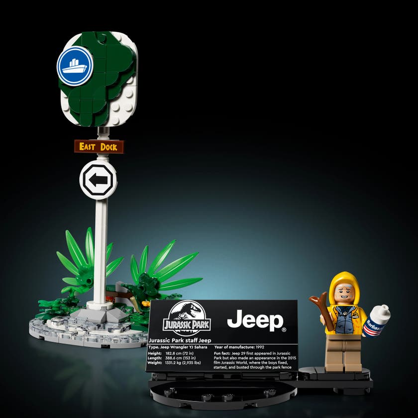 LEGO® Jurassic Park Jeep® Wrangler 77984