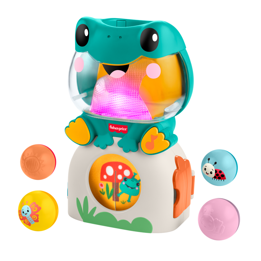 Fisher-Price Frosk som lyser og ruller