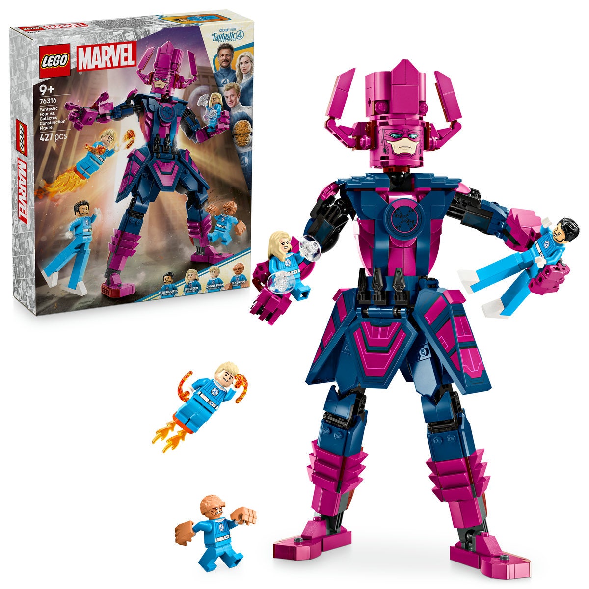 LEGO Super Heroes 76316, Fantastic Four mot Galactus – byggefigur