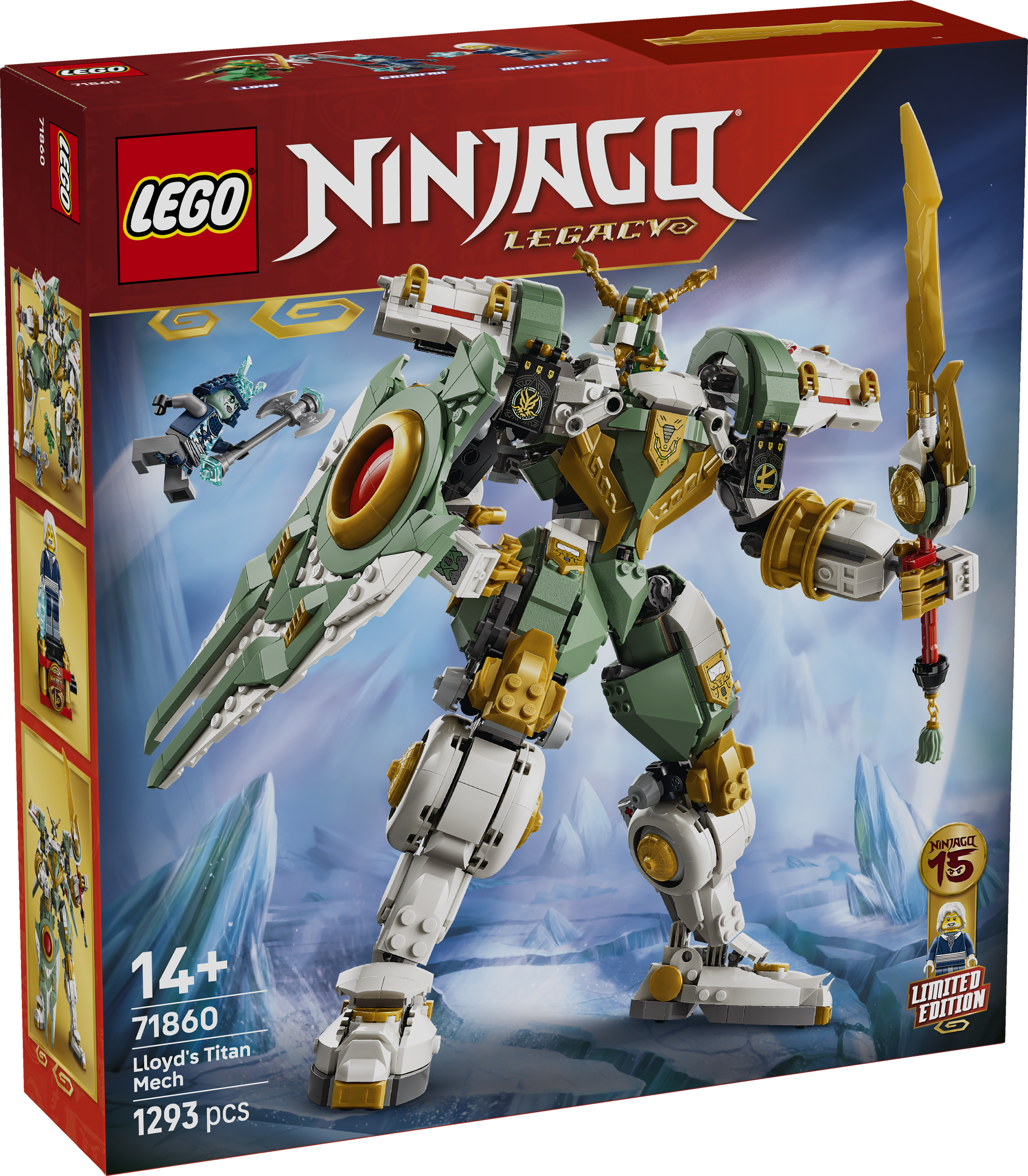 LEGO® NINJAGO® Lloyds Titan-kampdrakt – 15-årsjubileum 71860