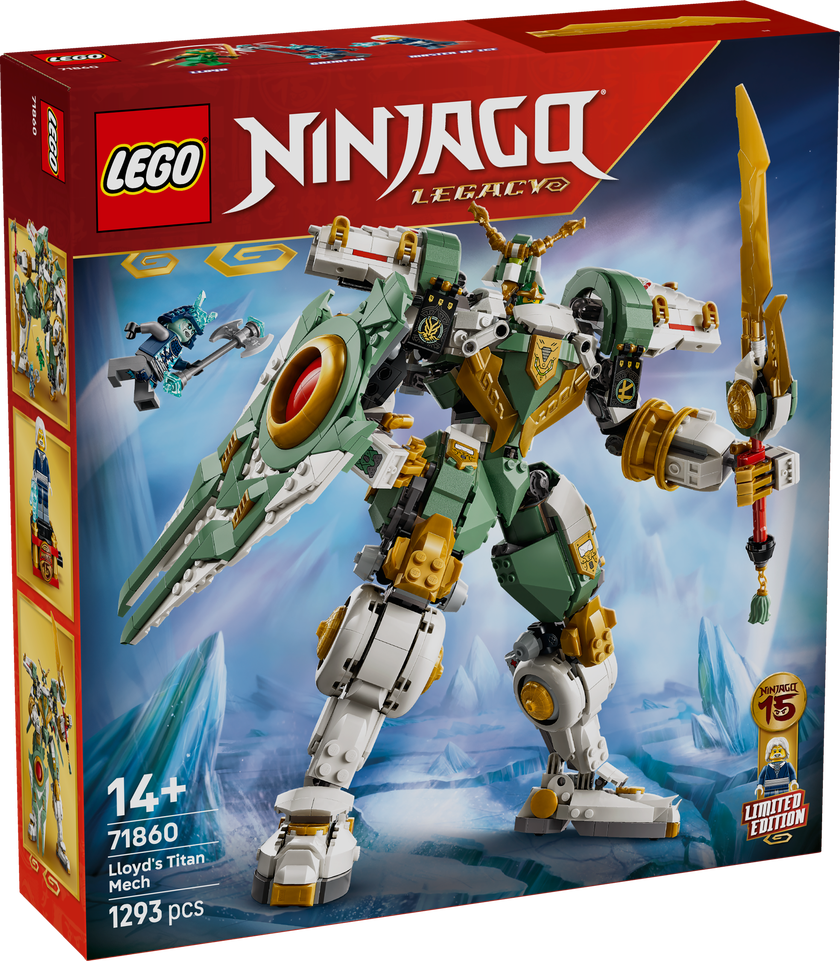 LEGO® NINJAGO® Lloyds Titan-kampdrakt – 15-årsjubileum 71860