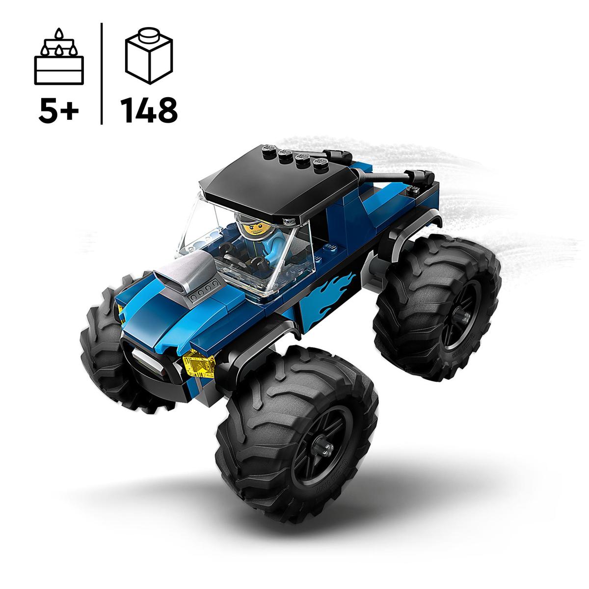 LEGO City 60402, Blå monstertruck