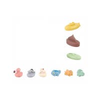KID, Søte Små Badefigurer 9 Stk