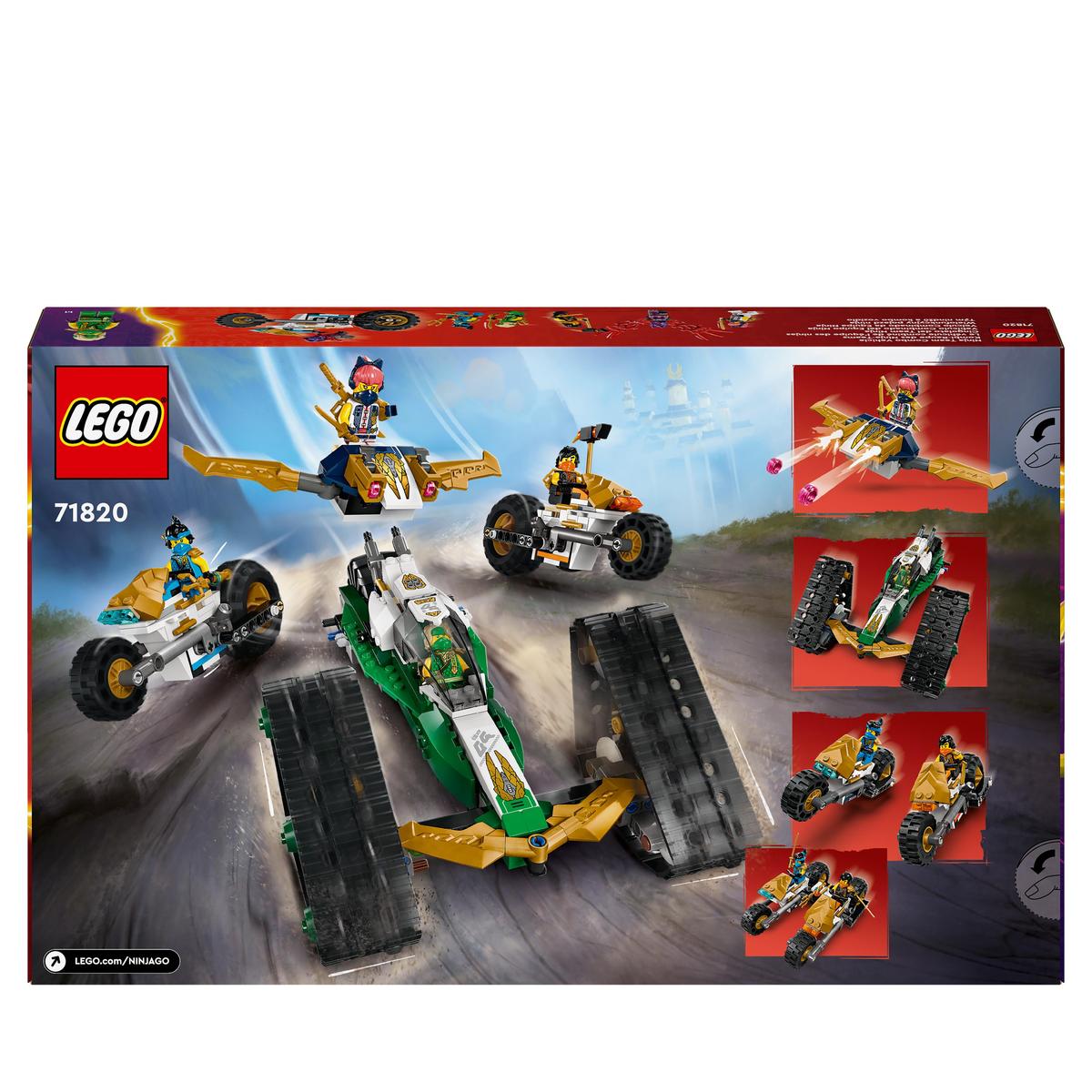 LEGO NINJAGO 71820, Ninjaenes kombokjøretøy