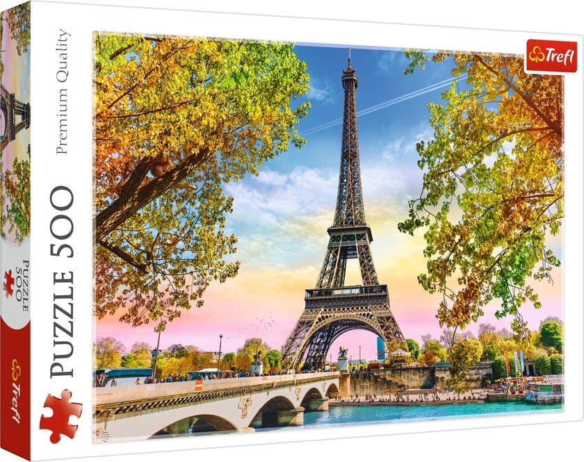 Trefl Romantic Paris puslespill 500 deler
