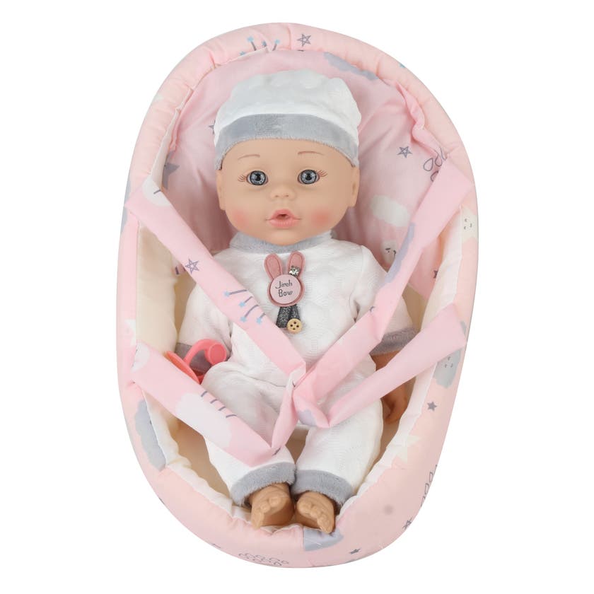 Humble & Heart Dukke 30 cm med bærekurv