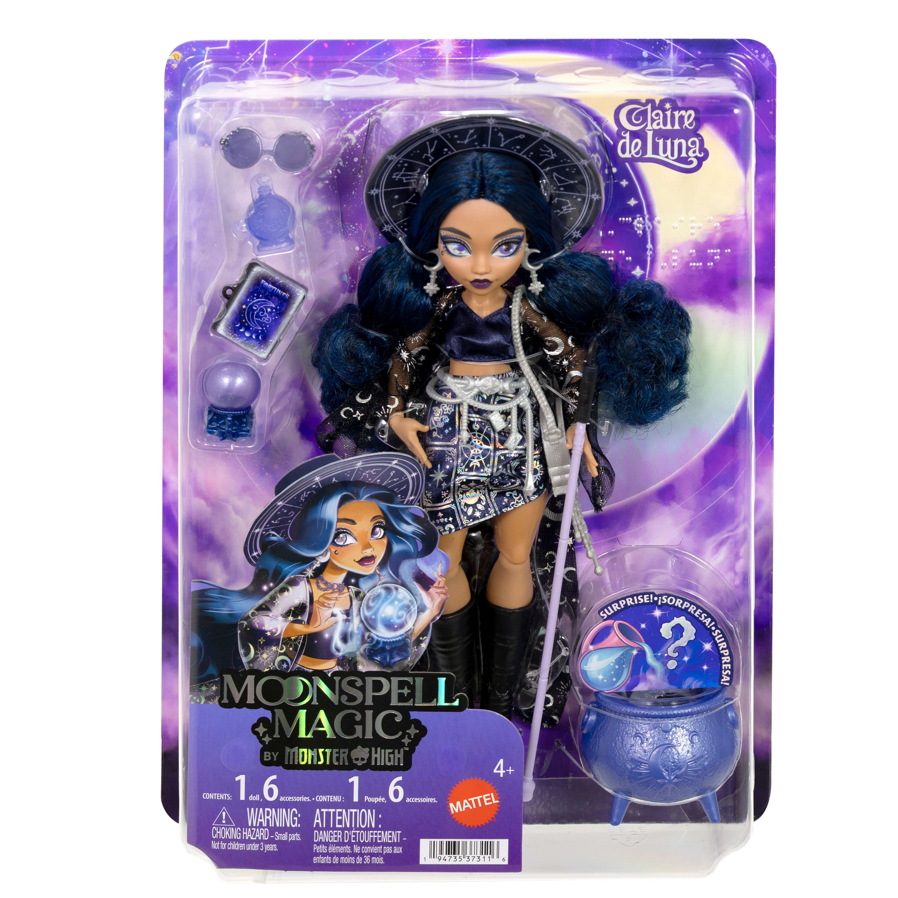 Monster High Moonspell Magic Claire de Luna-dukke