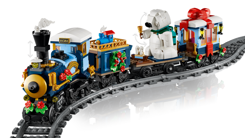 LEGO® Icons Juleekspressen. Byggbart tog for voksne 10361
